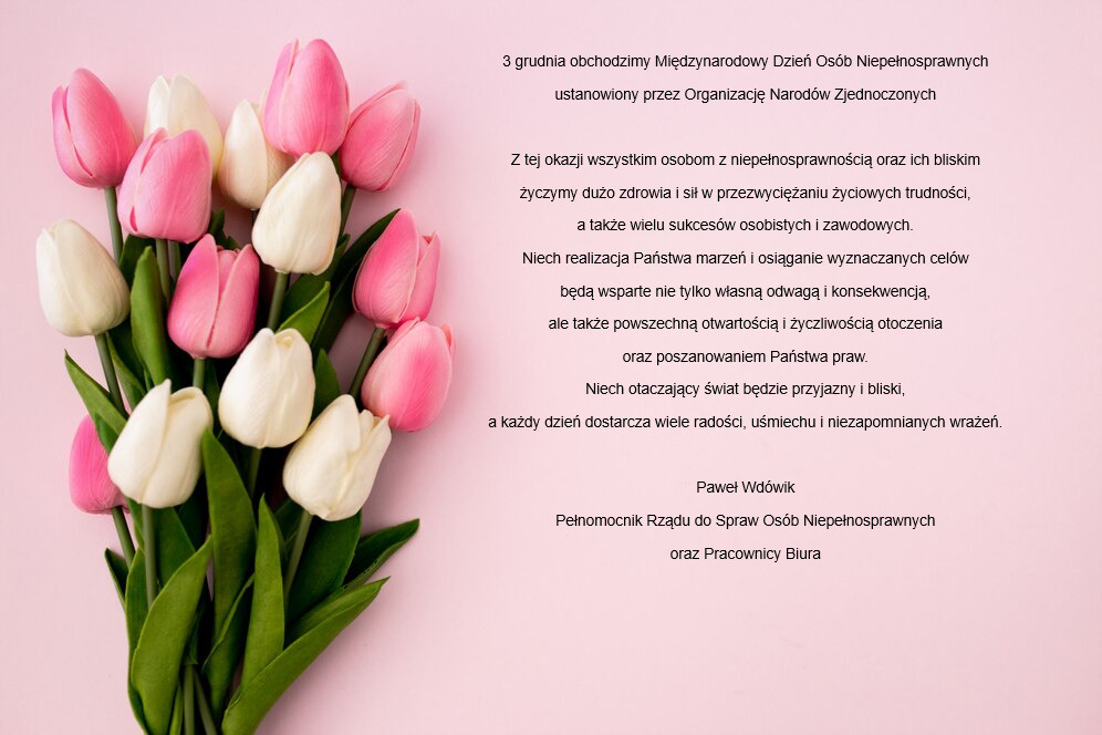 Międzynarodowy Dzień Osób z Niepełnosprawnościami
