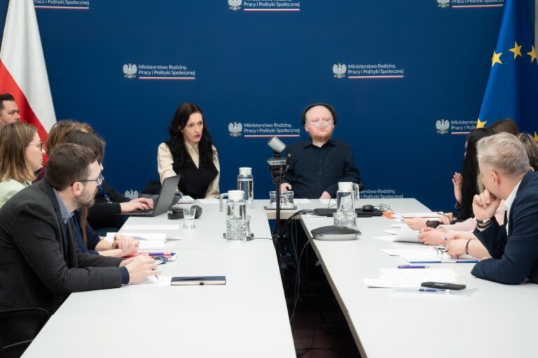 Spotkanie z przedstawicielami protestujących w sprawie systemu orzekania o niepełnosprawności