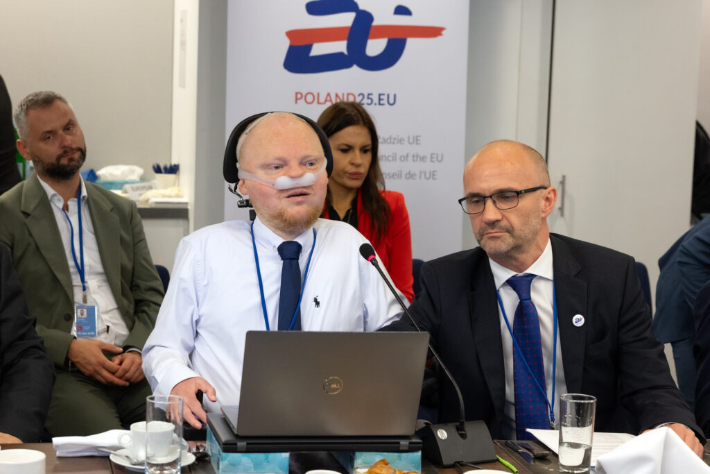 Śniadanie robocze po wystąpieniu Ministra Łukasza Krasonia z Szefami Delegacji Państw Członkowskich